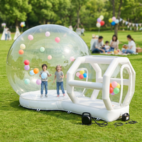 Dôme gonflable commercial extérieur en PVC, château bulle, maison à bulles, tente transparente pour événements, location