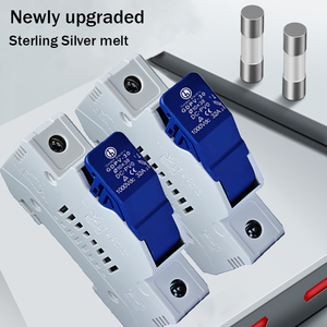 10*38 Mét DC 6A 8A 10A 12A 15A 16A 20A 25A 30A 32A PV năng lượng mặt trời DC 1000V cầu chì chủ CE <span class=keywords><strong>TUV</strong></span> - Product Image 5