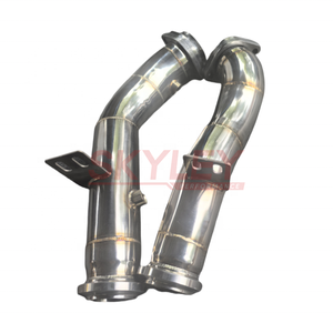 Đối với Mercedes Benz <span class=keywords><strong>Amg</strong></span> C43 E43 / E400 W205 M276 2015 ~ 2022 + 3.0t downpipes - Product Image 6