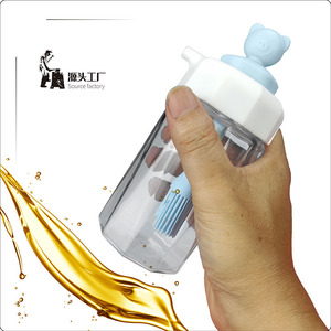 Source Factory Silicone Oil <b>Bottle</b> 230ml With <b>Brush</b> For Kitchen Cooking Tool Set - Product Image 1