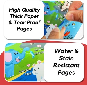 Livres audio <span class=keywords><strong>chinois</strong></span> pour enfants jouet éducatif bilingue pour apprendre l'anglais cantonais et mandarin à piles Play & Learn - Product Image 5