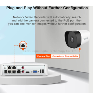 Tenda NVR N6P <span class=keywords><strong>4</strong></span>/8/16 Kênh Poe HD Mạng <span class=keywords><strong>Video</strong></span> Ghi Âm 4K UHD Ghi Âm H.265 8MP SATA 4CH/8CH/16CH - Product Image 3