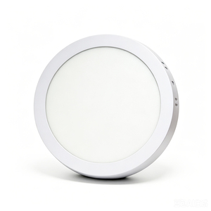 ไฟแผง LED 6w 12w 18w 24w แบบติดตั้งบนพื้นผิว ทรงกลม บางเฉียบ ดีไซน์ทันสมัย สำหรับสำนักงาน 3CCT/4CCT - Product Image 1