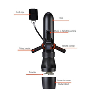 Propulseur sous-marin à forte poussée, booster de plongée extérieur, propulseur électrique pour planche à pagaie, batterie au lithium, scooter aquatique