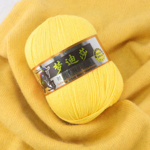 Fil à tricoter mélangé cachemire et <span class=keywords><strong>laine</strong></span>, doux, anti-boulochage, écologique, filé à l'anneau, poids worsted, teint, pour pulls et écharpes au crochet - Product Image 1