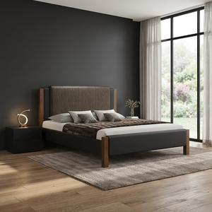 Muebles Sólidos para Sala de Estar Dominic, Tapicería Moderna de Lujo en Cuero PU, Cama Queen, King, Individual, Malasia - Product Image 2