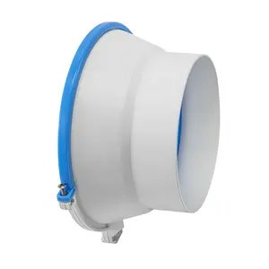 4/6/8/10/12 inç düşük gürültü aspiratör eksenel karışık hava akımı In-line kanal Fan