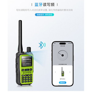 เครื่องส่งรับวิทยุแบบพกพา Baofeng UV5R Mini 400MHz 140MHz พร้อมฟังก์ชั่นคัดลอกรหัสความถี่ด้วยคลิกเดียว สำหรับการเดินป่าและท่องเที่ยวกลางแจ้ง - Product Image 4