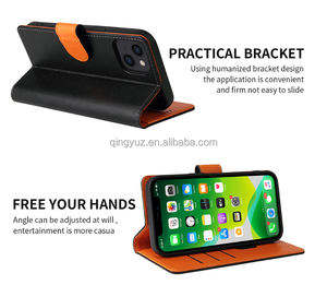 Custodia a portafoglio in pelle di alta qualità per <span class=keywords><strong>iPhone</strong></span> <span class=keywords><strong>12</strong></span> Pro max PU custodia a libro in pelle per <span class=keywords><strong>iPhone</strong></span> 13 Pro max - Product Image 4