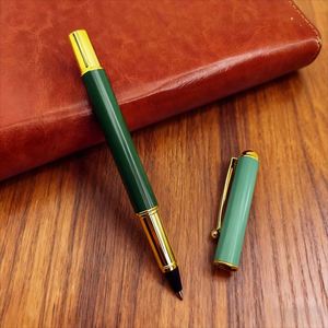 High-Grade <b>Green</b> Metal Rollerball <b>Pen</b> Multi-Colored/Black Ink 1.0Mm Tip Custom Logo Corporate Gifts Signatures Modern Portable - Product Image 1