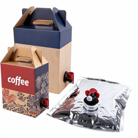 Distributeur de boissons liquides pour café, vin, jus, recharge, boîte à emporter, sac à boisson, sac en boîte, poche distributrice, 1l 2l 3l 5l 10l 20l