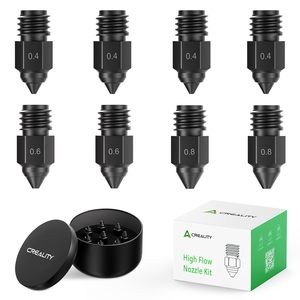 Kit de boquillas Creality Ender 5 Max, 8 piezas, acero endurecido, resistente al desgaste, impresión a alta temperatura, accesorio para impresora 3D - Product Image 6