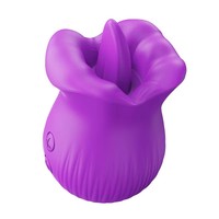 Vollautomatischer Vibrator mit 10 Leckmodi, Wasserdicht IPX7, für Anale, Klitorale, Brustwarzen- und G-Punkt-Stimulation