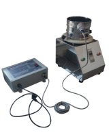 Vibrateur de tamisage industriel à faible bruit pour laboratoire, machine de séparation précise des particules, avec composants de tamis détachables