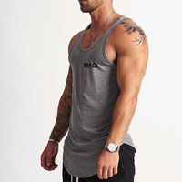 Nouveau débardeur de musculation tendance sans manches en polyester à séchage rapide, essentiel pour la gym