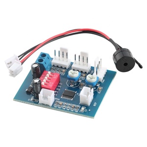 Contrôleur de vitesse PWM 12V 5A pour ventilateur de CPU PC avec sonde de température et buzzer - Product Image 1