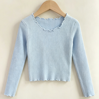 Pull de danse tricoté coloré et personnalisable pour filles, idéal pour l'entraînement de ballet
