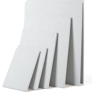 OEM Size 20X30cm 30x40cm 60X90cm Artists White Blank Stretched Canvas Wall Board Panel For Artist Painting