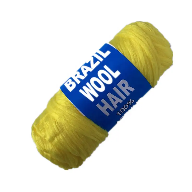 Cynthia — fils de laine 100% acrylique, pour tricot, fait à la main et Machine, style brésilien, tressage bon marché