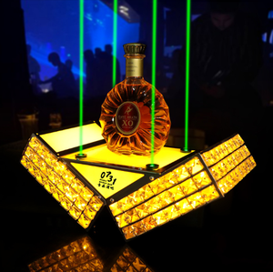 Bar boîte de nuit en acier inoxydable Portable étanche château lumière LED Base whisky <span class=keywords><strong>vin</strong></span> pour présentoir porte-bouteille - Product Image 6