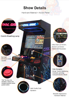 Machine de Jeu de Combat d'Arcade King of Fighters, Borne d'Arcade Vidéo à Monnayeur