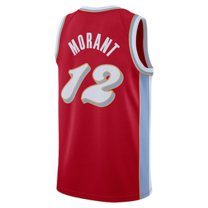 Memphis Hommes 2025 # 12 Maillots de basket-ball personnalisés Morant, chemises brodées, uniformes pour jeunes, vêtements de sport avec logo - Product Image 5