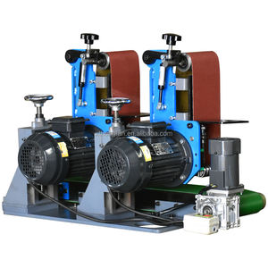 Lucidatrice Automatica da Tavolo per Metalli Piatti con Motore, Struttura in Acciaio Inossidabile per Sbavatura e Rimozione Ruggine - Product Image 1