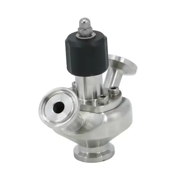 Factory Direct Sells Sterilization Manual Clamp Sample Sampling Valves With Two Port