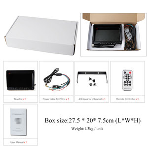 Tablero de instrumentos con pantalla LCD de 7 pulgadas, DVR TFT, 12V, resistente, Independiente - Product Image 6