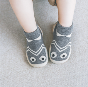 Logotipo personalizado niño 3D Animal antideslizante caminar suela de goma agarre bebé zapato <span class=keywords><strong>Calcetines</strong></span> - Product Image 2