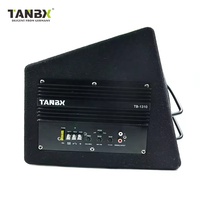 Subwoofer trapézoïdal 10 pouces actif avec amplificateur et tweeter, enceinte mono pour Toyota, prix usine abordable