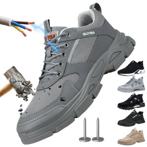 Calzado compatible con EN ISO 20345, botas de seguridad ASTM F2413, botas transpirables antideslizantes para la construcción - Product Image 1