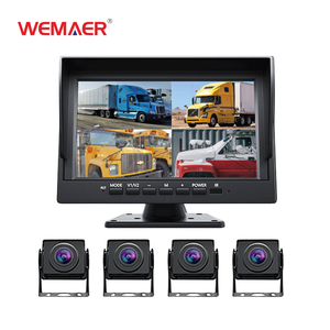 Système <span class=keywords><strong>de</strong></span> caméra <span class=keywords><strong>de</strong></span> <span class=keywords><strong>recul</strong></span> Wemaer à 4 canaux AHD IPS 7 pouces, vue quadruple, caméra <span class=keywords><strong>de</strong></span> <span class=keywords><strong>recul</strong></span> 360°, caméra <span class=keywords><strong>de</strong></span> voiture étanche, système DVR pour semi-remorque, bus, camion - Product Image 2