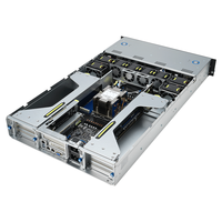 Serveur GPU 2U à socket unique Esc4000a-e12 pour l'inédition de modèles LLM, la mise à point fine et les charges de travail GenAI, prenant en charge 4 GPU double slot Epyc 9004/9005