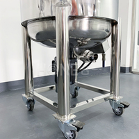 Ligne de production de savon liquide de petite capacité HONE, mélangeur de fabrication de détergent liquide, machine à fabriquer du savon pour les mains