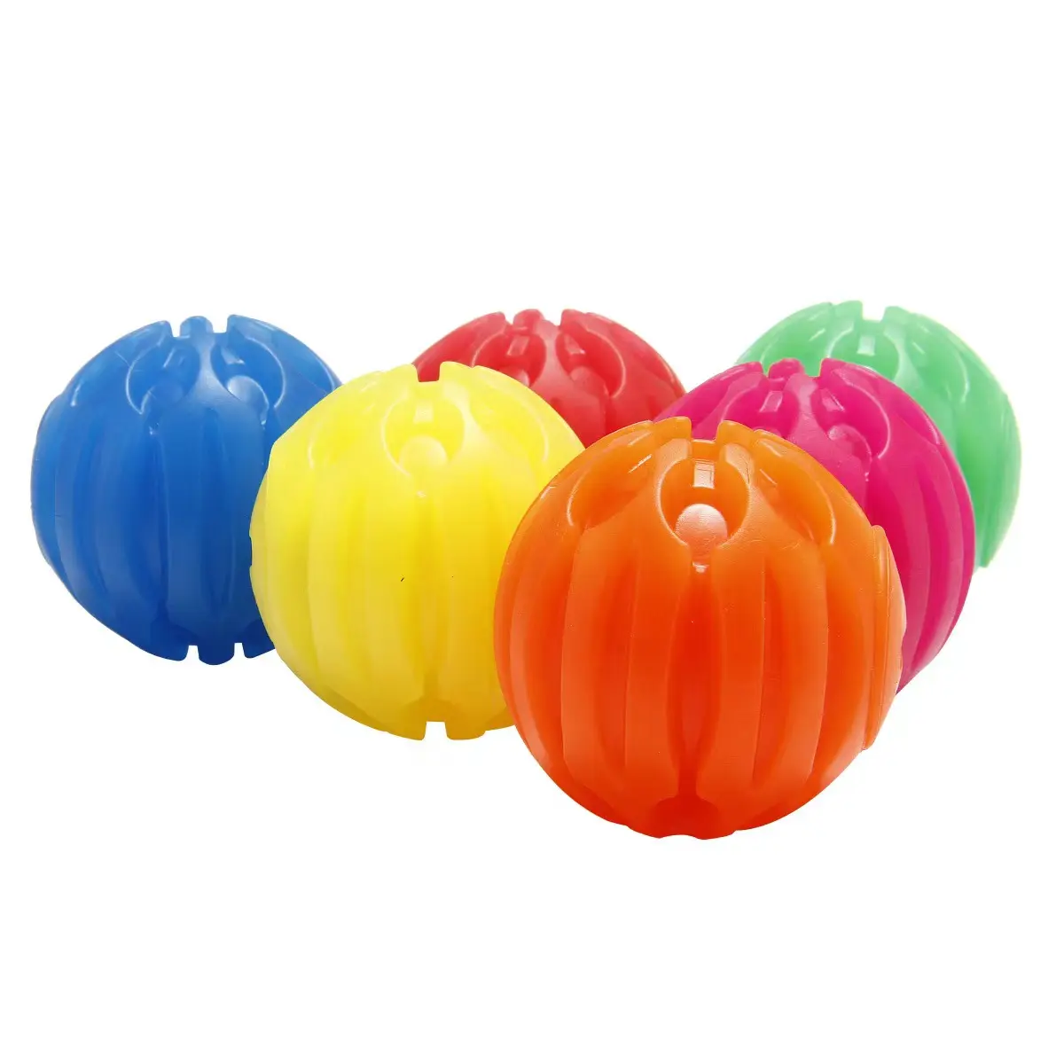 LED köpek topu oyuncak Light Up Pet yanıp sönen oyuncaklar atmak topu sıçrama interaktif