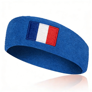 Diadema deportiva transpirable y absorbente de sudor con logotipo personalizado al por mayor para ejercicio - Product Image 5