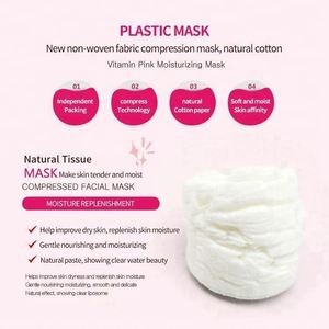 <span class=keywords><strong>Masque</strong></span> facial compressé <span class=keywords><strong>en</strong></span> <span class=keywords><strong>tissu</strong></span> non tissé, <span class=keywords><strong>soin</strong></span> de la peau pro-fin, jetable, bricolage - Product Image 3