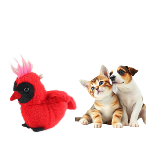 ตุ๊กตานกกระจอกไฟฟ้าของเล่นแมวจำลองของเล่นสำหรับแมวเขย่า-เขย่าเพื่อสร้างความบันเทิงให้กับของเล่นสัตว์เลี้ยงแมว - Product Image 4