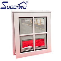 Ventanas de Toldo con Doble Acristalamiento y Rotura Térmica de Aluminio, Fabricadas en China, Estándar Australiano AS2047, Económicas