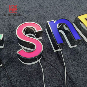 Más 3d signo carta el nombre <span class=keywords><strong>de</strong></span> la tienda <span class=keywords><strong>de</strong></span> diseño <span class=keywords><strong>de</strong></span> logotipo <span class=keywords><strong>de</strong></span> la empresa iluminado café - Product Image 4
