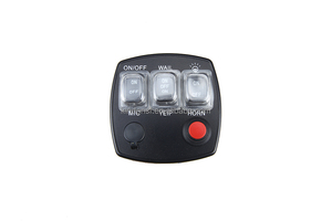 Amplificador Compacto à Prova d'Água de 50 Watts em Forma Quadrada para Motocicleta com Três Tons de Alarme ASO50T - Product Image 6