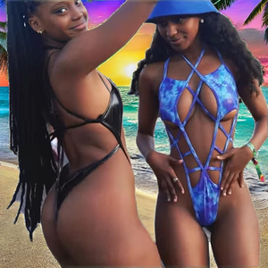 Traje de Baño de Una Pieza Personalizado de Calidad Premium 2026, con Escote Pronunciado y Corte Alto, Disfraz de Carnaval con Función de Secado Rápido - Product Image 2