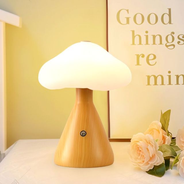 Hot Selling Rechargeable LED Table Lamp Touch Control Decorative Plastic Lamps for Bedrooms for Hotels Simple Design