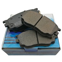 Kampas Rem Cakram Depan Mobil Keramik & Semi-Metal Tahan Luntur Mudah Dipasang OE AY040NS831 untuk Isuzu Fargo 1995-1999 2.0l