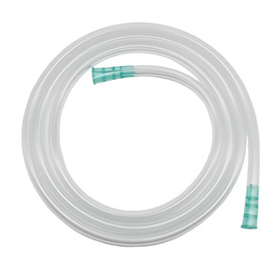Tube d'aspiration jetable 1296 en plastique de qualité médicale, utilisation manuelle pour drainage et aspiration chirurgicaux - Product Image 1