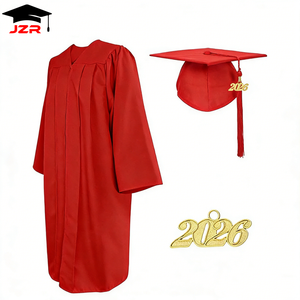 Conjunto de Toga y Birrete de Graduación Mate para Adultos con Borla y Adorno del Año para Graduados Universitarios - Product Image 2