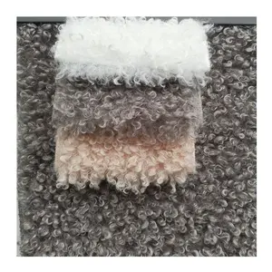 Material requintado alpaca tecido de lã para cobertor