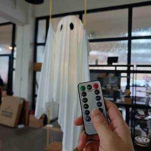 Decorazione di Halloween all'ingrosso: Grande Fantasma Oscillante con Luci a Stringa per Esterni e Giardino - Product Image 3