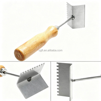 Coupe-miel à broche Honey Keeper, fourche à miel avec manche pour la décapsulation et le desserrage du miel, pour la récolte et le couverçage du miel